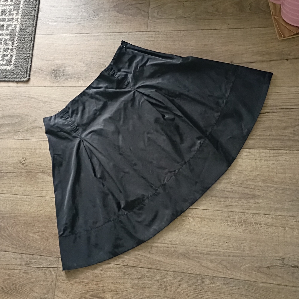 Apostrophe Flared Balloon Skirt Cotton/Poly Blend